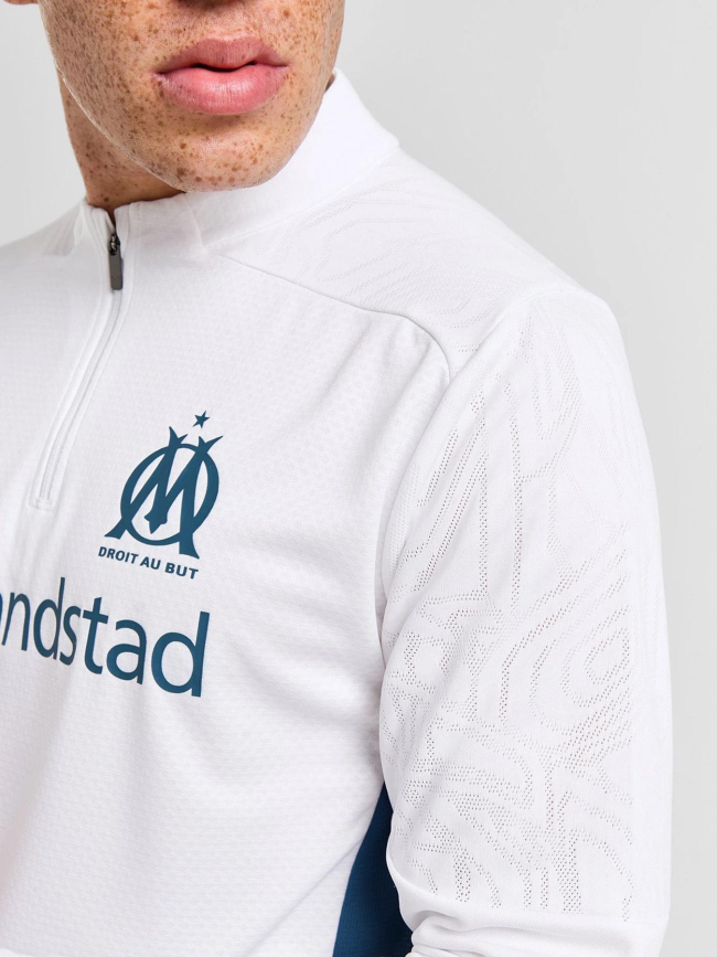 Haut d'entrainement olympique de marseille blanc homme - Puma