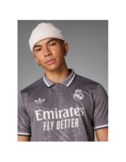 Maillot football third real madrid 24/25 gris homme - Adidas