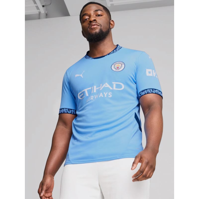 Maillot football domicile manchester city 24/25 bleu homme - Puma