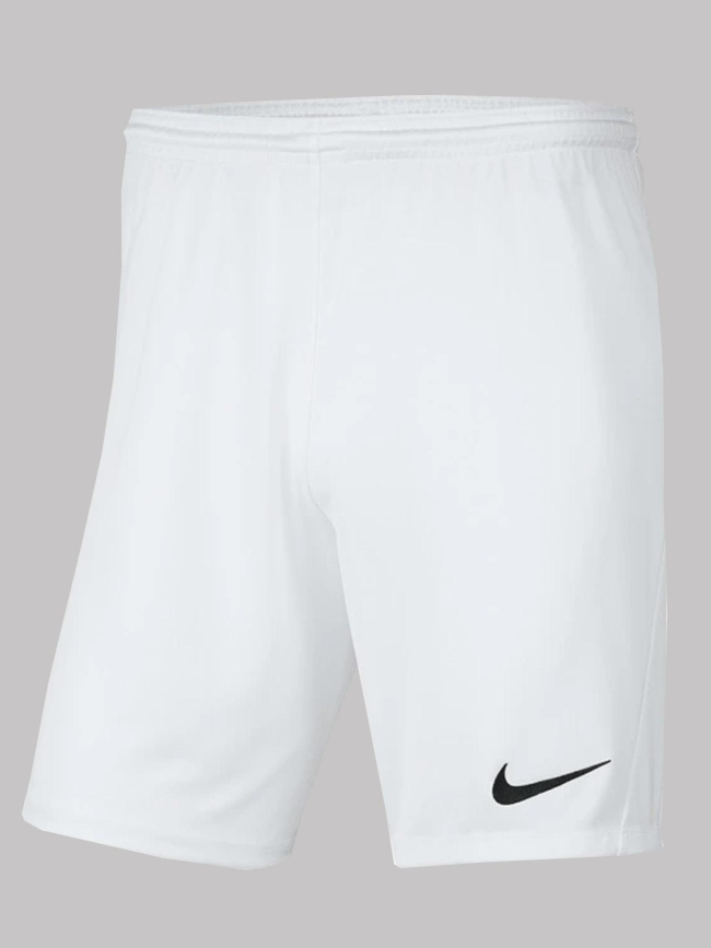 Short de sport df park blanc homme - Nike