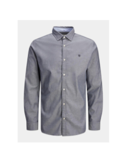 Chemise manches longues à motif toulouse bleu homme _ Jack & Jones