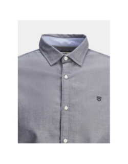 Chemise manches longues à motif toulouse bleu homme _ Jack & Jones