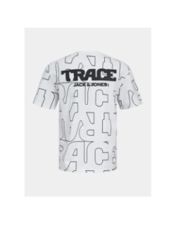 T-shirt trace blanc homme - Jack & Jones