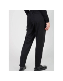 Pantalon effet jogging rosi noir femme - Le Temps Des Cerises