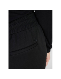 Pantalon effet jogging rosi noir femme - Le Temps Des Cerises