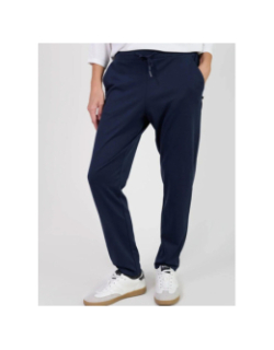 Pantalon effet jogging rosi bleu femme - Le Temps Des Cerises