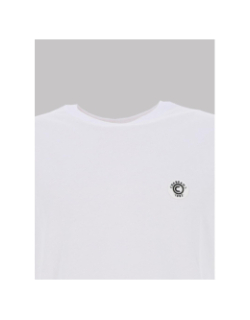 T-shirt manches courtes à motif blanc homme - Chabrand