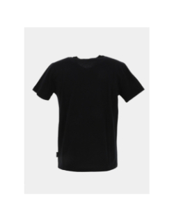 T-shirt manches courtes poche motif noir homme - Chabrand