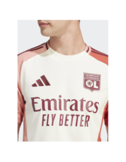 Maillot de football third ol 24/25 blanc homme - Adidas