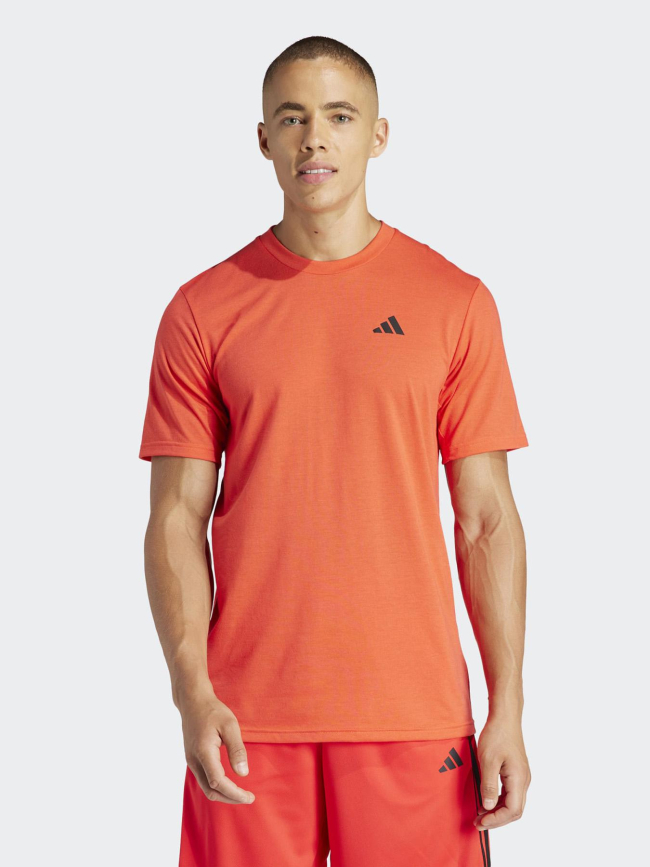 T shirt adidas rouge homme online