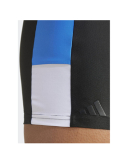 Maillot de bain block boxer noir bleu blanc  homme - Adidas