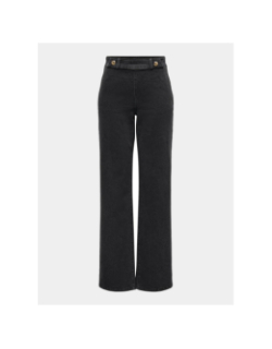 Jean wide geggo denim noir femme - JDY