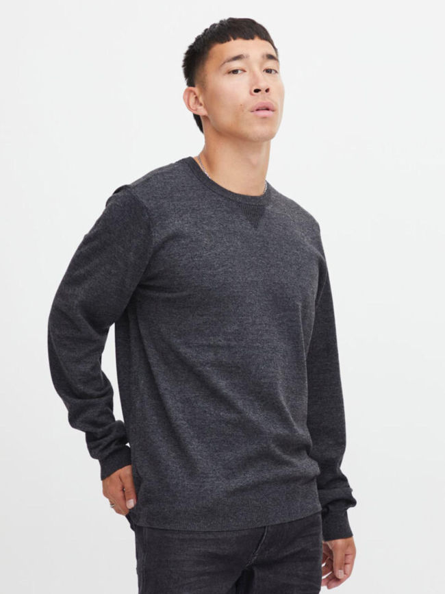 Pull uni bhbruton gris homme - Blend