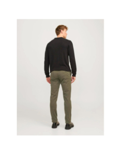 Pantalon chino slim fit marco arthur kaki homme - Jack & Jones