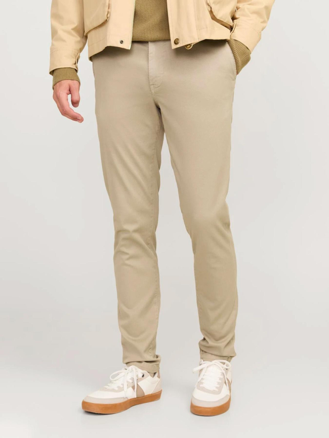 Pantalon chino marco arthur beige homme - Jack & Jones