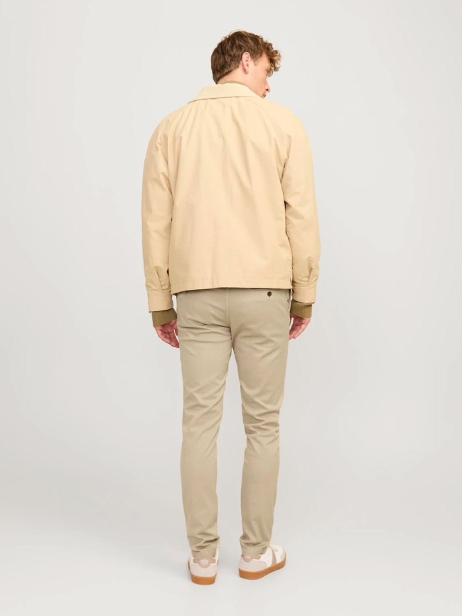 Pantalon chino marco arthur beige homme - Jack & Jones