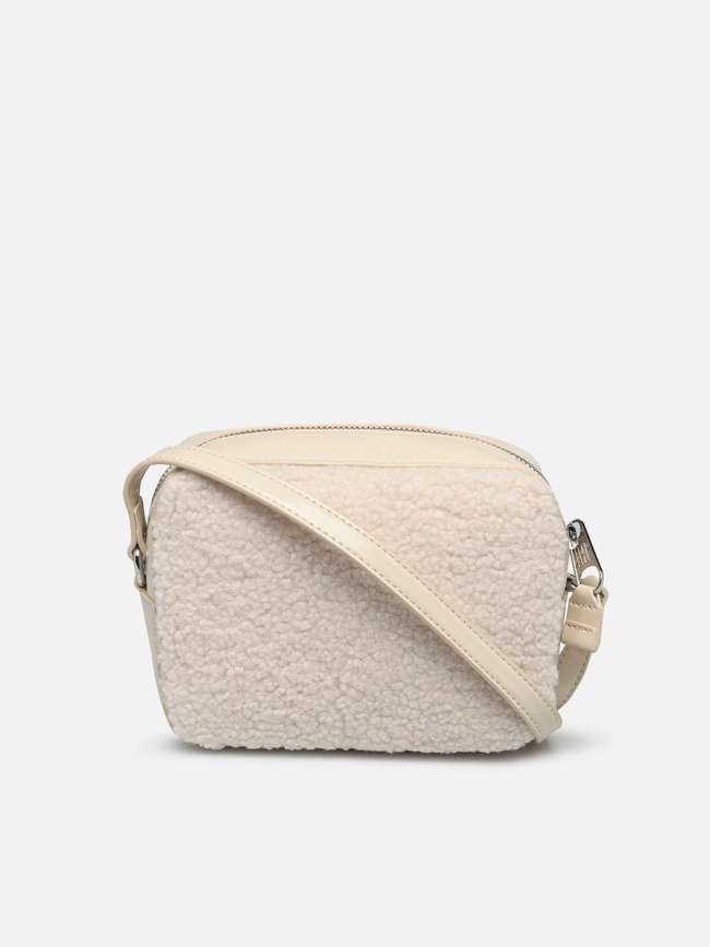 Sac bandoulière essential en sherpa blanc femme - Tommy Jeans