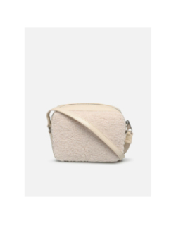 Sac bandoulière essential en sherpa blanc femme - Tommy Jeans