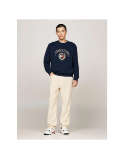 Pantalon skateur en velours côtelé blanc homme - Tommy Jeans