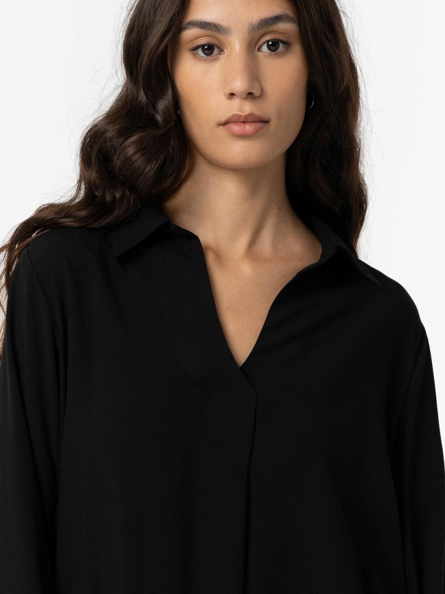 Blouse manhatan noir femme - Tiffosi