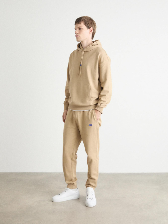 Bas de survêtement napin beige homme - Hugo