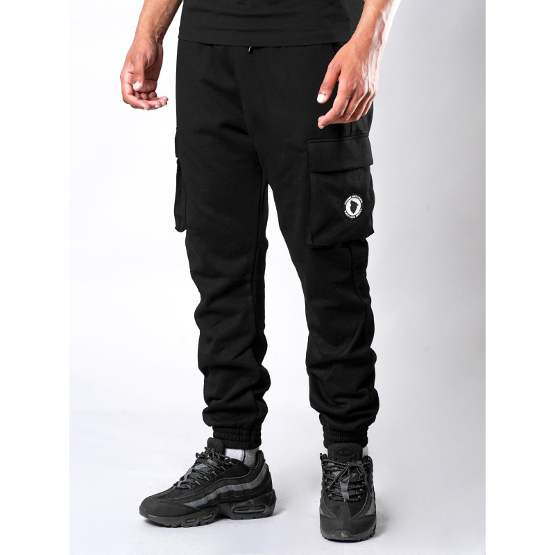 Pantalon jogging mexico cargo noir homme - Comme Des Loups