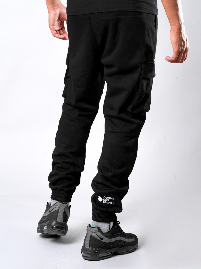 Pantalon jogging mexico cargo noir homme - Comme Des Loups