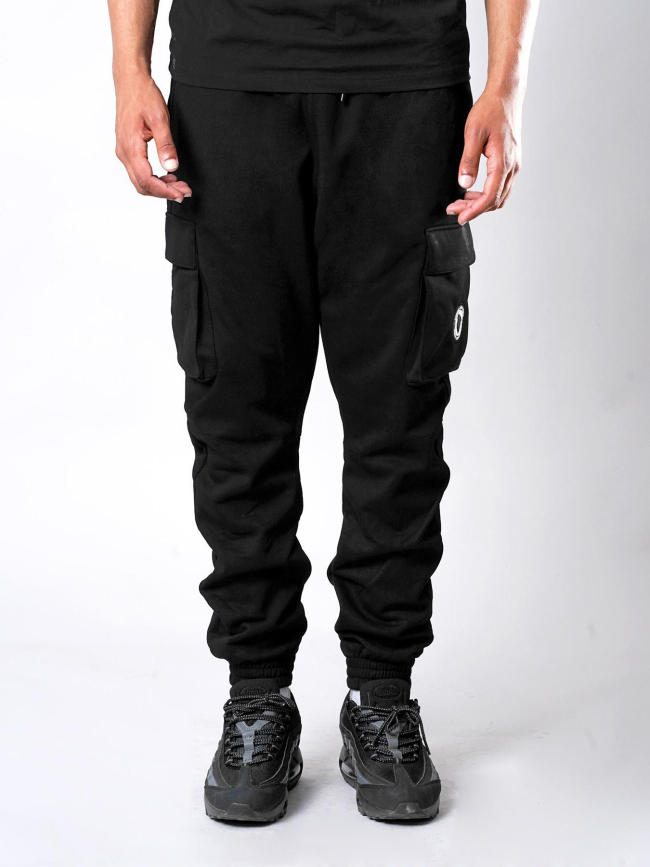 Pantalon jogging mexico cargo noir homme - Comme Des Loups