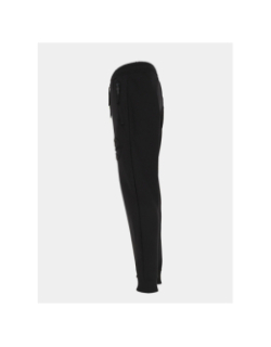 Pantalon jogging logo relief noir et vert homme - Chabrand