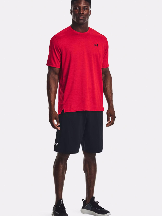 T-shirt manches courtes ua tech vent rouge homme - Under Armour