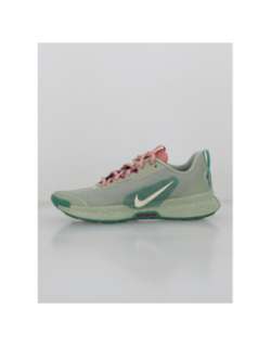 Chaussures de trail juniper 3 vert et rose femme - Nike