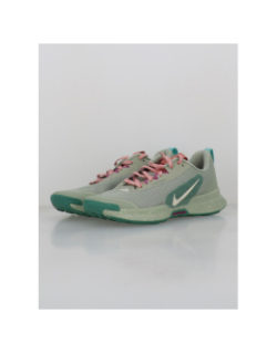 Chaussures de trail juniper 3 vert et rose femme - Nike