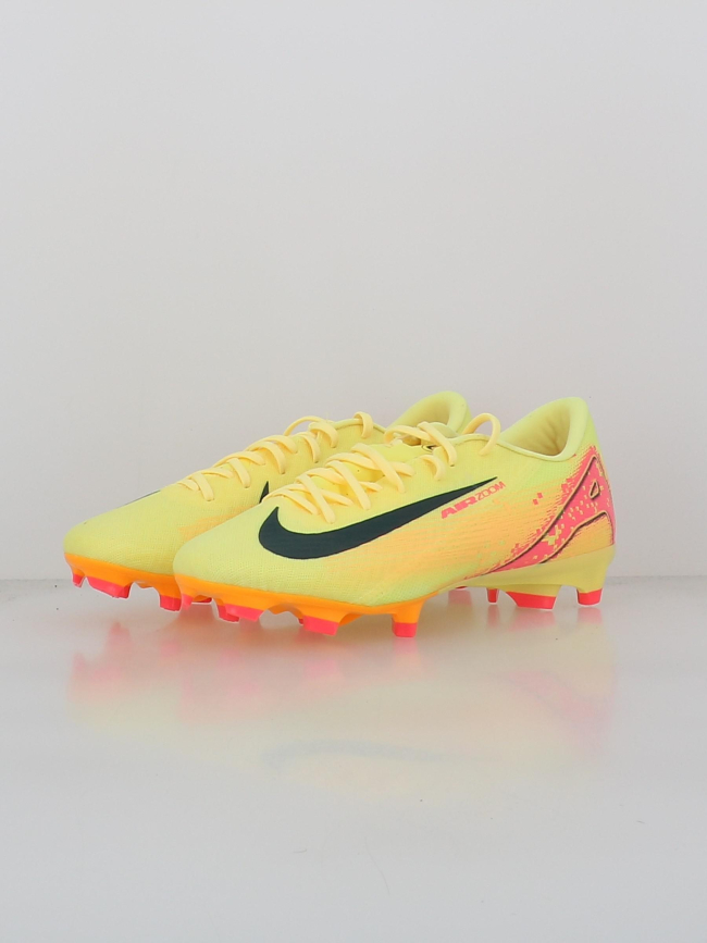 Chaussures de football zoom vapor 16 KM fg/mg jaune homme - Nike