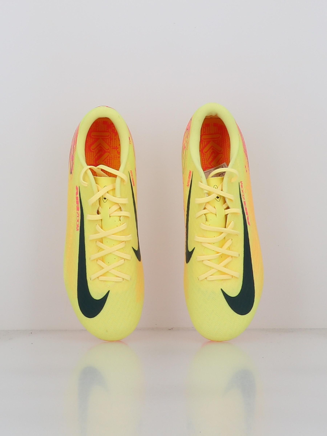 Chaussures de football zoom vapor 16 KM fg/mg jaune homme - Nike