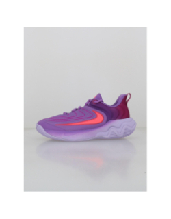 Chaussures de basket giannis immortality 4 gs violet enfant - Nike