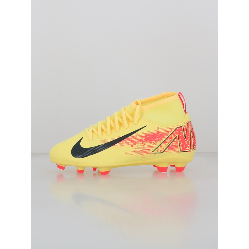 Chaussures de football superfly 10 km jaune enfant - Nike