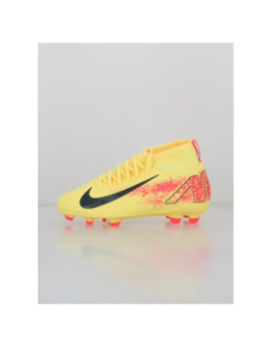 Chaussures de football superfly 10 km jaune enfant - Nike