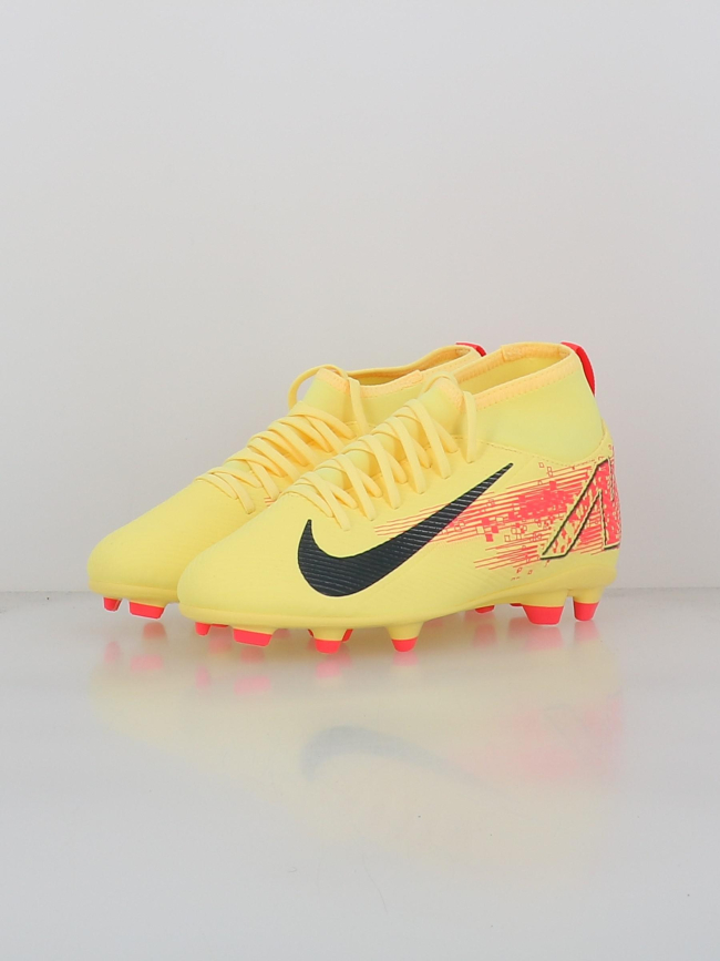 Chaussures de football superfly 10 km jaune enfant - Nike