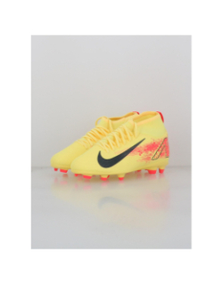 Chaussures de football superfly 10 km jaune enfant - Nike