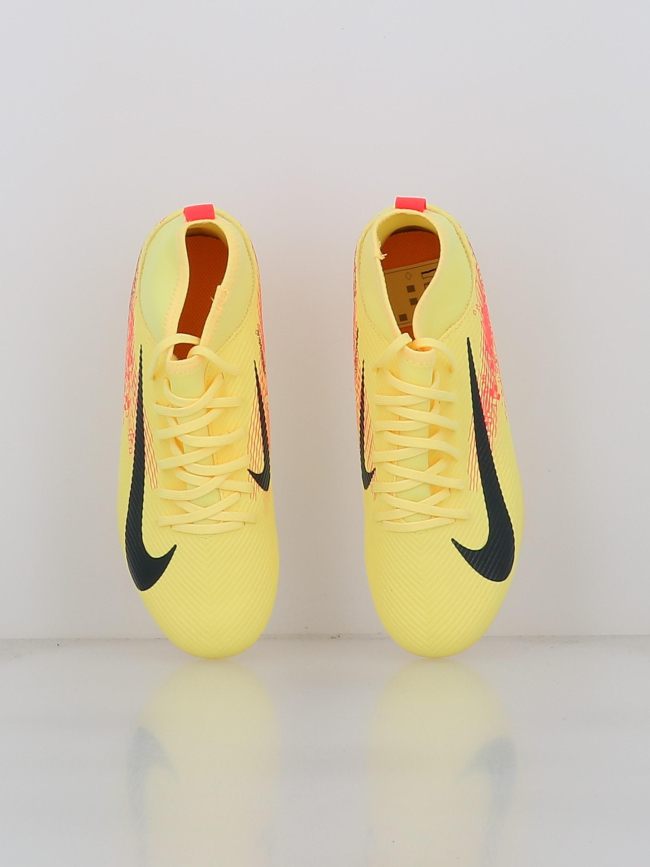 Chaussures de football superfly 10 km jaune enfant - Nike