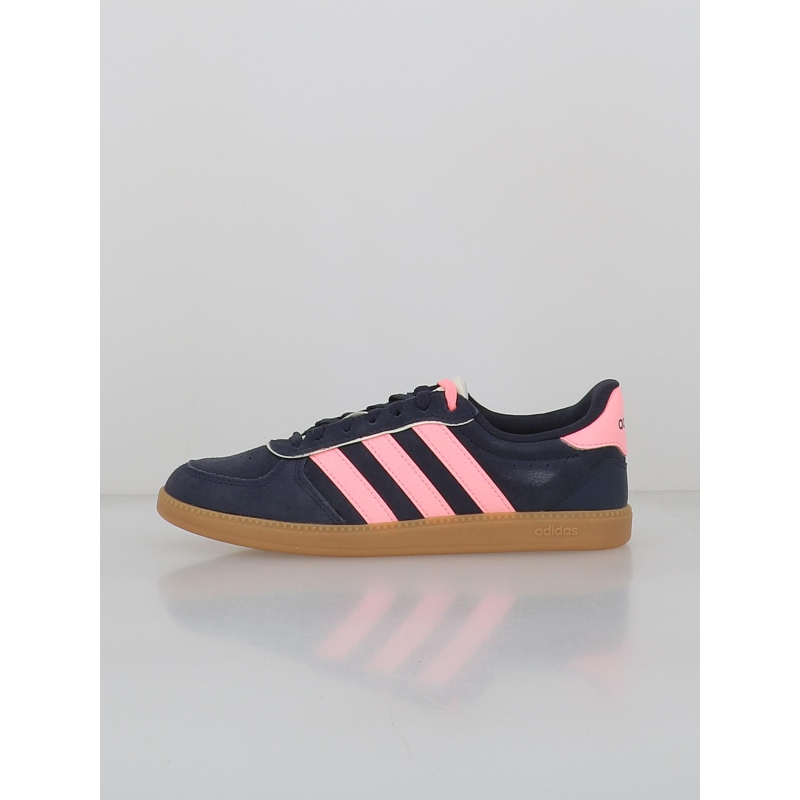 Baskets breaknet sleek suede bleu marine femme - Adidas