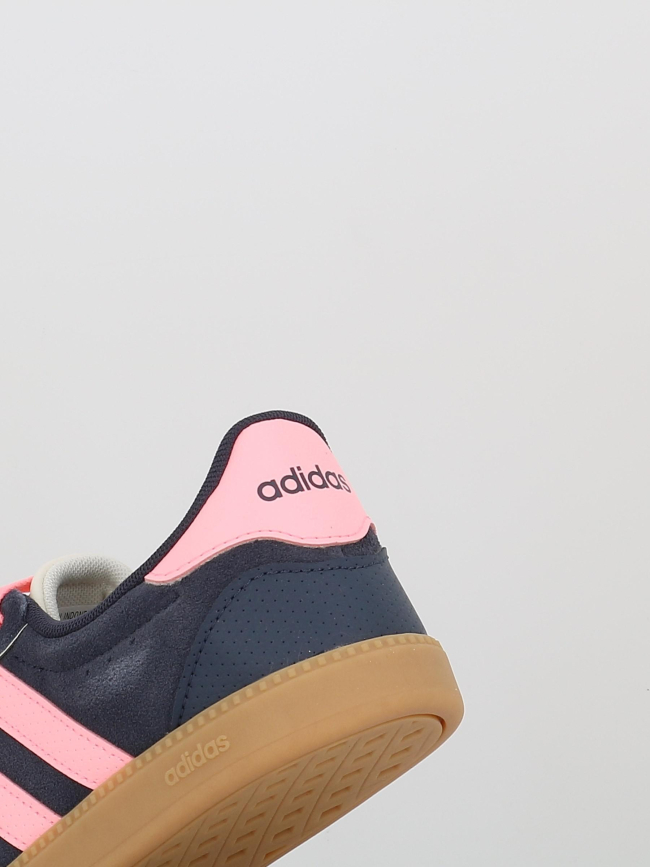 Baskets breaknet sleek suede bleu marine femme - Adidas