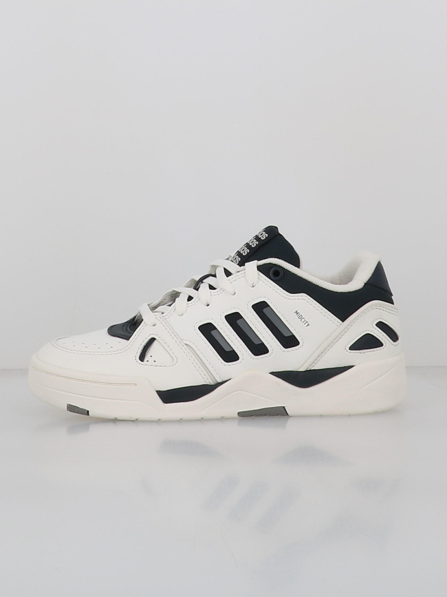 Baskets basses midcity blanc noir homme - Adidas