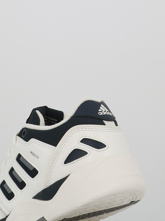 Baskets basses midcity blanc noir homme - Adidas