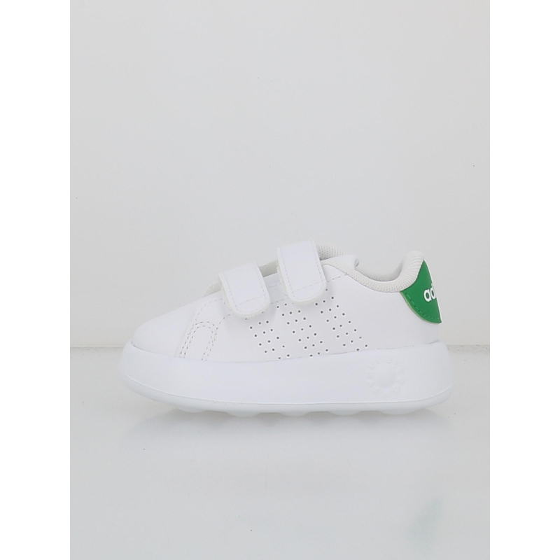 Baskets advantage bubblecomfy blanc et vert enfant - Adidas