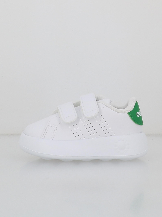 Baskets advantage bubblecomfy blanc et vert enfant - Adidas