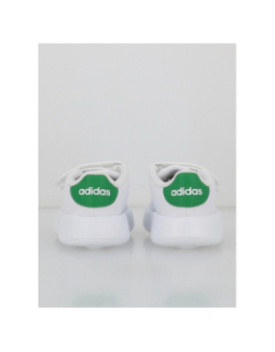 Baskets advantage bubblecomfy blanc et vert enfant - Adidas