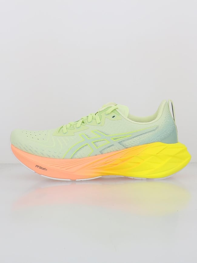 Chaussures de running novablast 4 paris vert homme - Asics