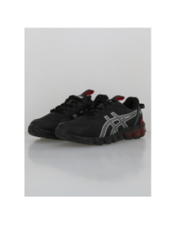 Baskets gel quantum 90 noir argent rouge homme - Asics