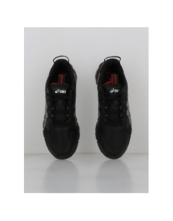 Baskets gel quantum 90 noir argent rouge homme - Asics